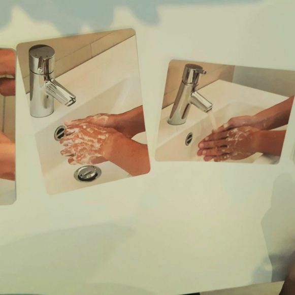 Händewaschtraining
